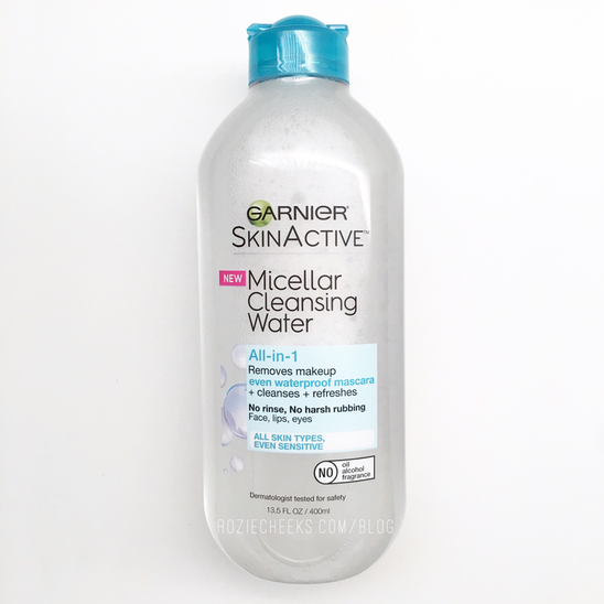 garnier skin active cleansing water review